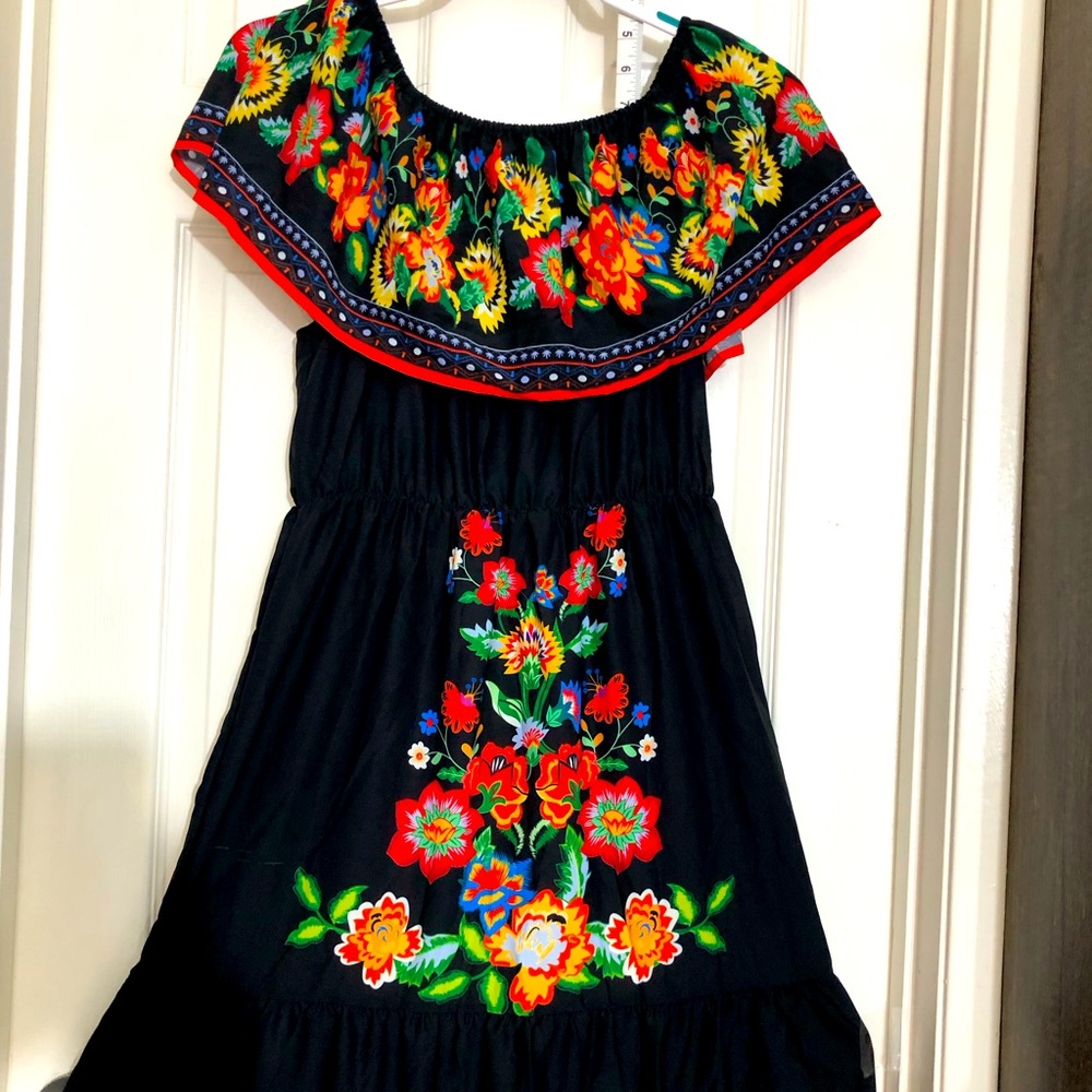 Floral sun dress
